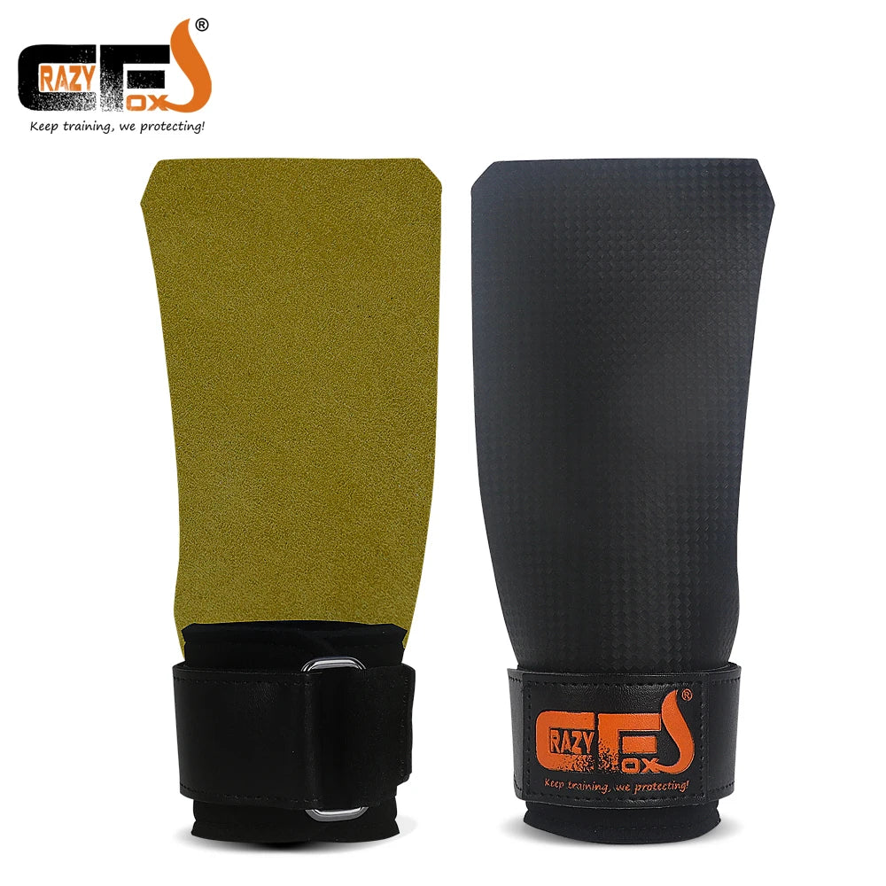 Weight Lifting Grips Gym Gloves Men Alternative Power Lifting Hooks for Deadlifts Neoprene Padded Wrist Support Calleras