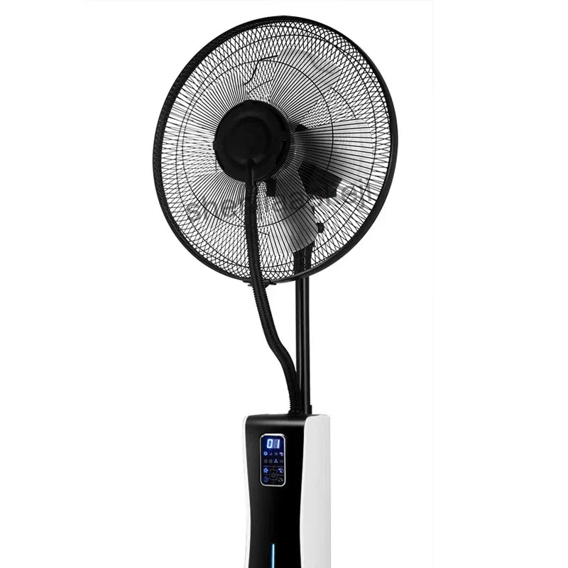 Office air humidifier Electric Fan Water mist fan Air condition fans cold fog fan remote control 12h timing