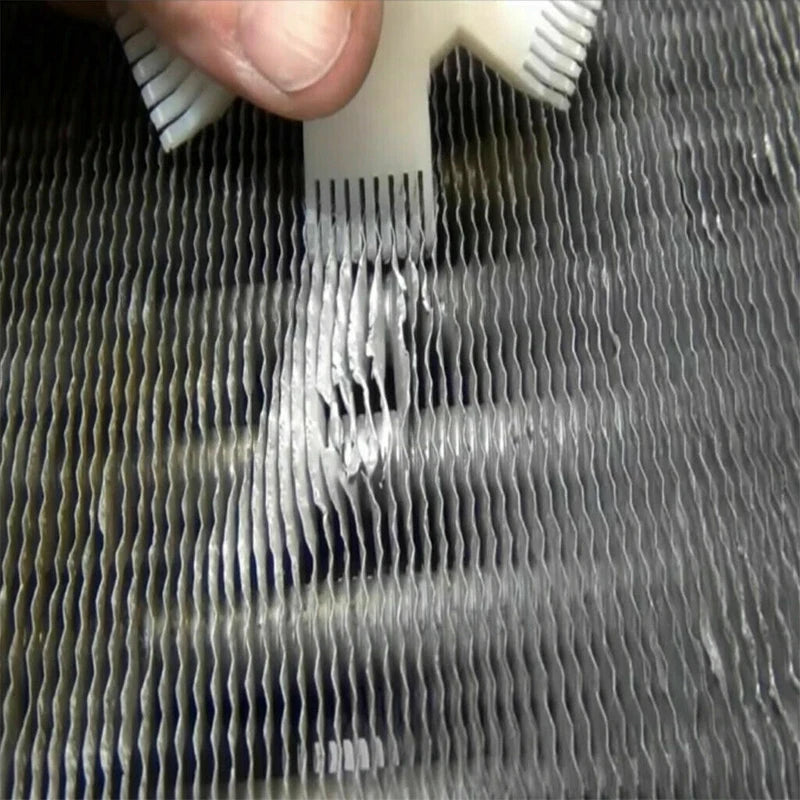 Air Conditioner Fin Repair Comb Cooler Condenser Compact Refrigeration Tool Radiator Fin Comb Rake Cleaner Tool For Auto Coolin