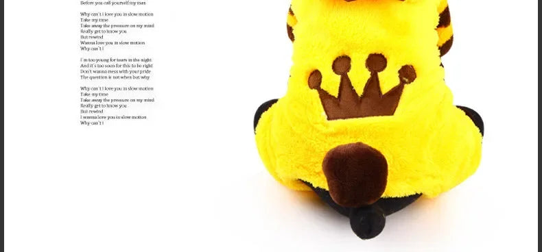 Free shiping warm xxs dog clothes winter pajama small dog costume cotton pet Hoodie Coat lovely cat jacket winter PT014