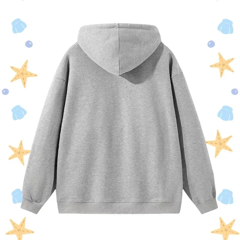 Kawaii Stitch Hoodie Children Cartoon Clothes Kid Girl Boy Lilo and Stitch Zipper Sweatshirt Manga Hoody Baby Casual Top
