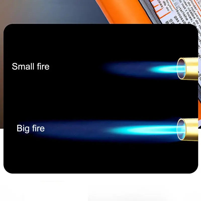 Butane Torch Extended Copper Tube 1300℃ BBQ Flame Gun Copper Aluminum Soldering Tool Liquefied Propane Gas Torch