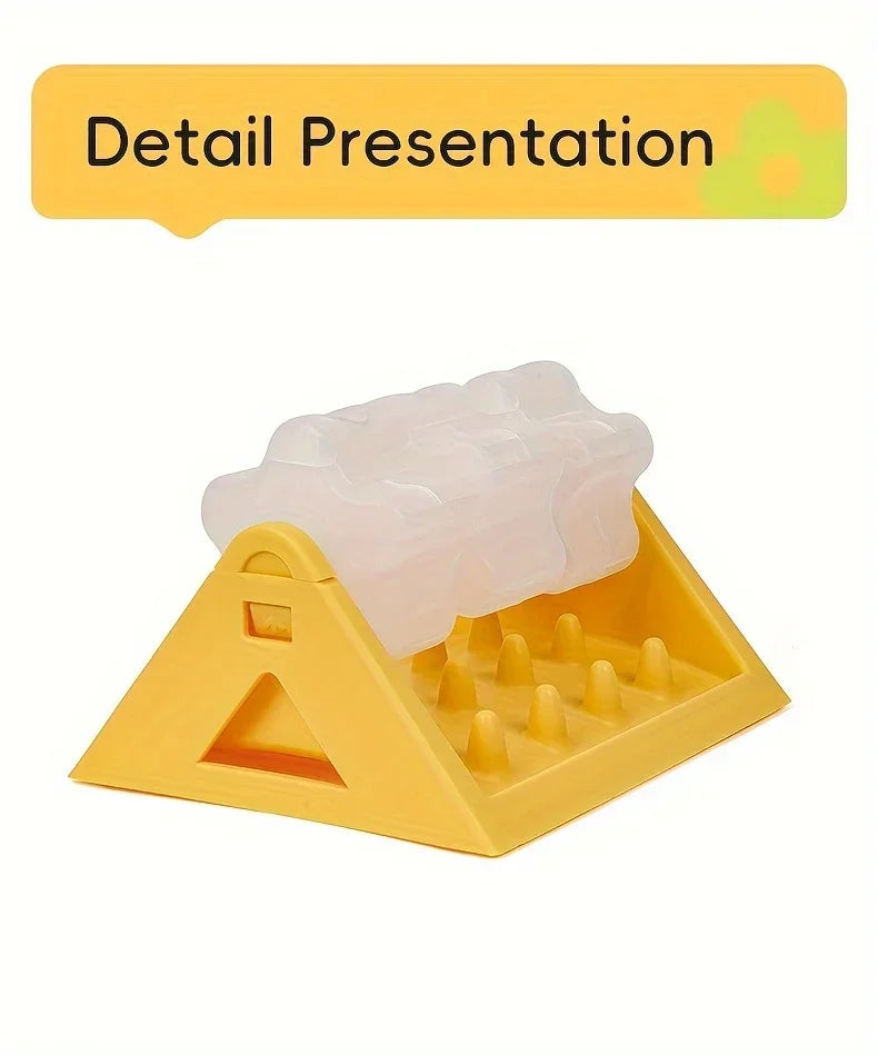 Interactive Dog Food Dispenser Toy - Puzzle Feeder with Leak-Proof Design, Slow-Feeding Design & Durable PP Material for Dogs