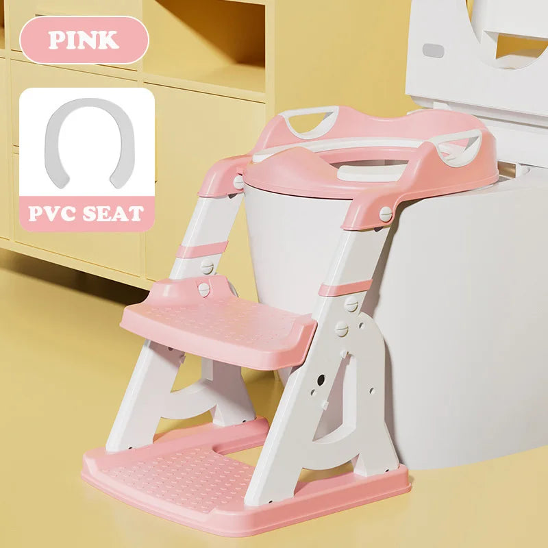 Newly Upgraded Portable Potty Child Baby Boy Potty Training Seat Step Stool Baby Potty Portable Child Urinal Baby Toilet Pot