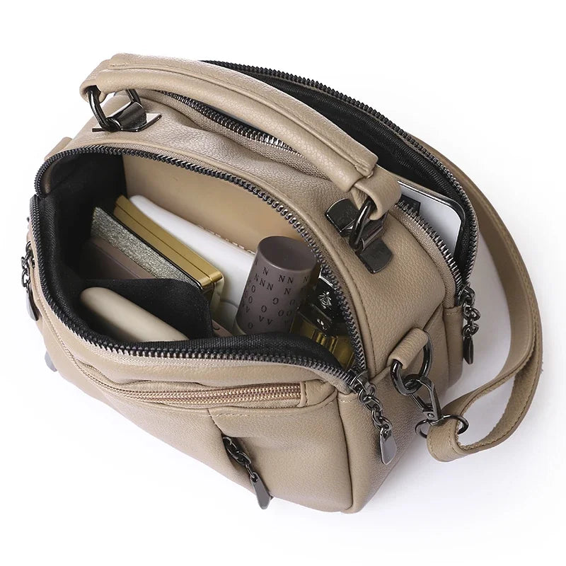 Luxury Women Handbags Designer Brand Leather Shoulder Bag Female Fashion Crossbody Bags for Women Clutch Purse Sac A Main