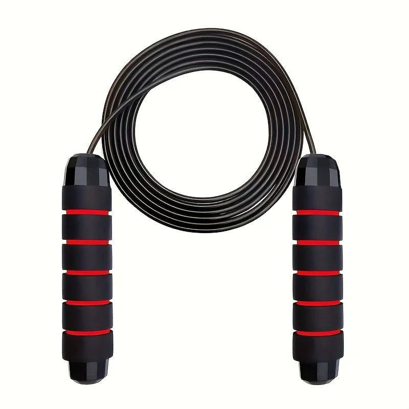 Fitness Adjustable Jump Rope, Workout Jump Rope, Tangle-Free Fast Jump Rope, Ball Bearing Swivels for Men and Women, Aerobic