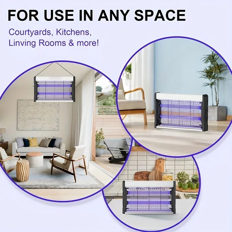 COOINJOY Mosquito Killer Lamp Electric Shock Insect Trap Catcher Indoor Bedroom Anti Mosquito Repellent UV Light Pest Control