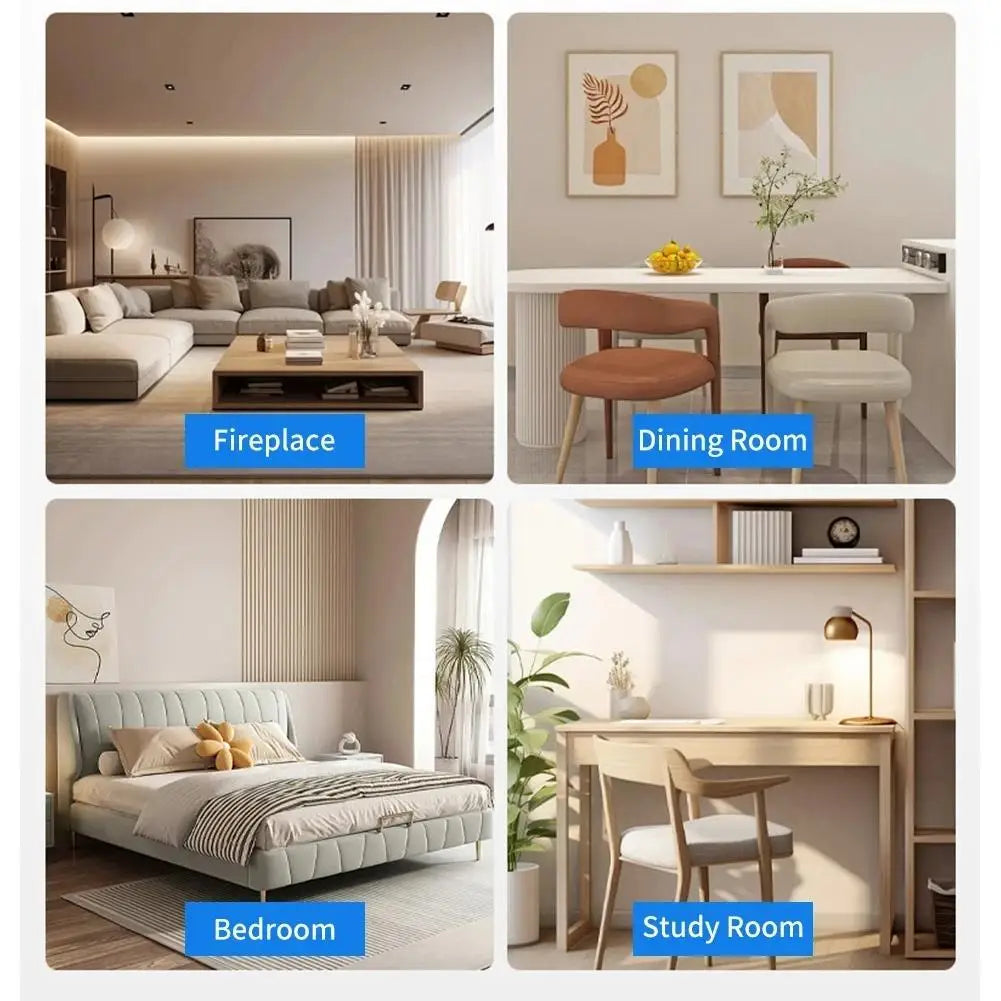 Aromatherapy Fan Lamp Bedroom Light Ceiling Light Silent Electric Fan Pendant Light LED Study And Dining Room Lighting