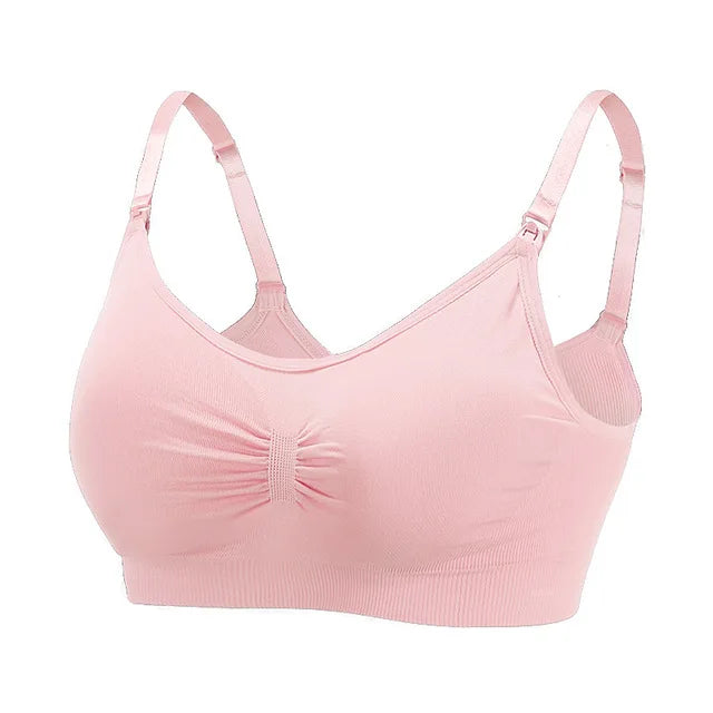 1/2pcs Breastfeeding Bras Maternity Nursing Bra for Feeding Nursing Underwear Clothes for Pregnant Women Wirefree Breathable Bra