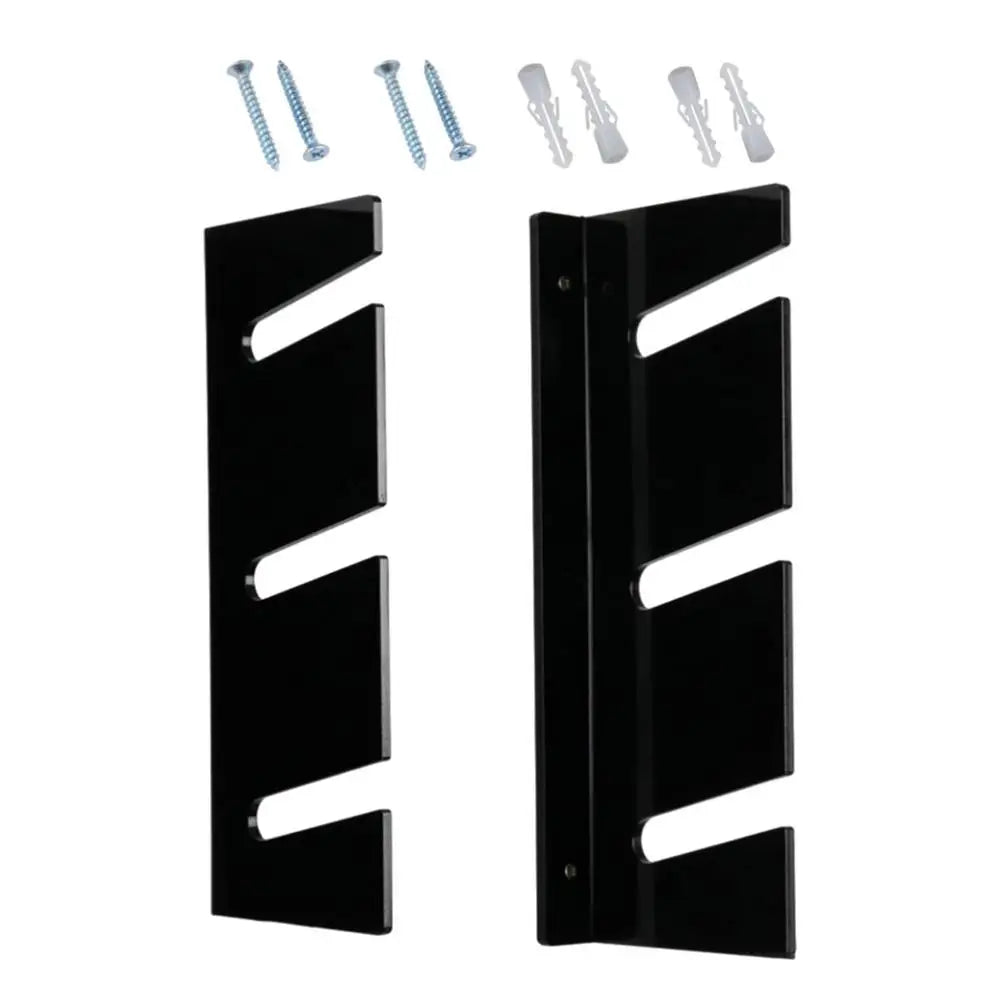 Skateboard Organizer Snowboard Storage Rack Wall Mounted Wall Mounted 3-Tiers Acrylic Snowboard Storage Fitness Equipment