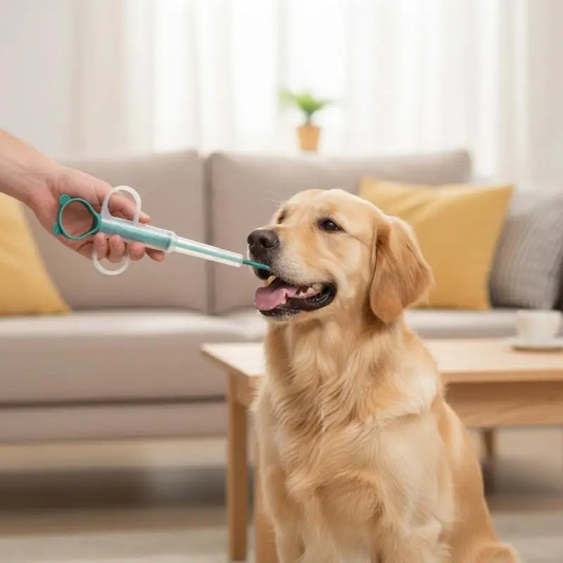 Pet Pill Dispenser  With Soft Tip, Cat Dog Medicine Dispenser Shooter With Ergonomic Plunger, Small Animal Feeding Tool