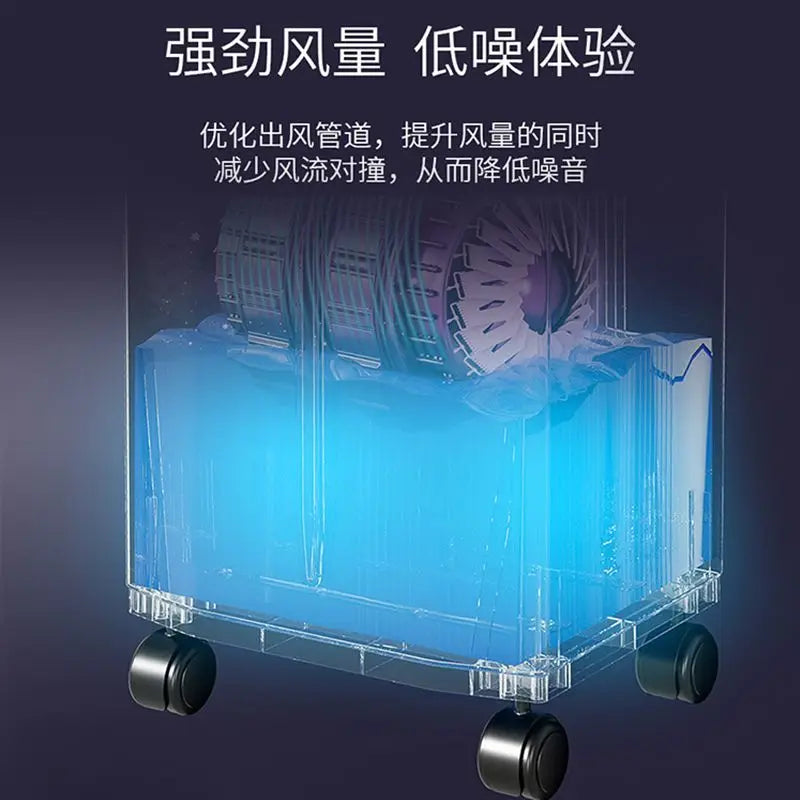 Floor Mobile Household Water Cooled Air Conditioning Fan Mobile Air Cooler Commercial Large Industrial 60L Air Conditioning Fan