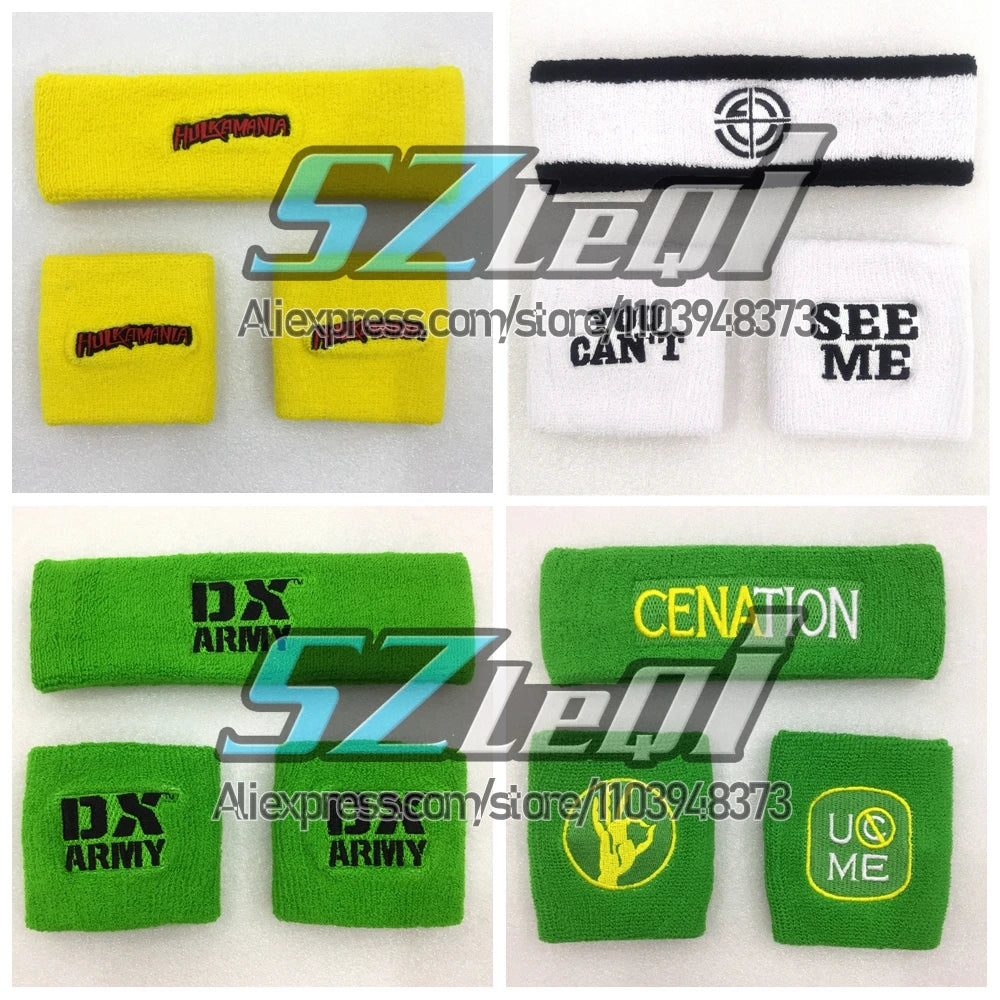 2024 Cotton Unisex Sports Sweatband For JOHN CENA Wristband Gym Running Safety Wrist Support Brace Wrap Bandage Wrist Protector