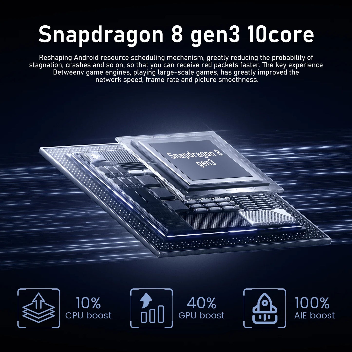 2026 New Hot Sale Spark 30 Pro Original Global Version HQ Intelligent Snapdragon 8 Gen3 7800mAh Battery Dual Card Dual Standby