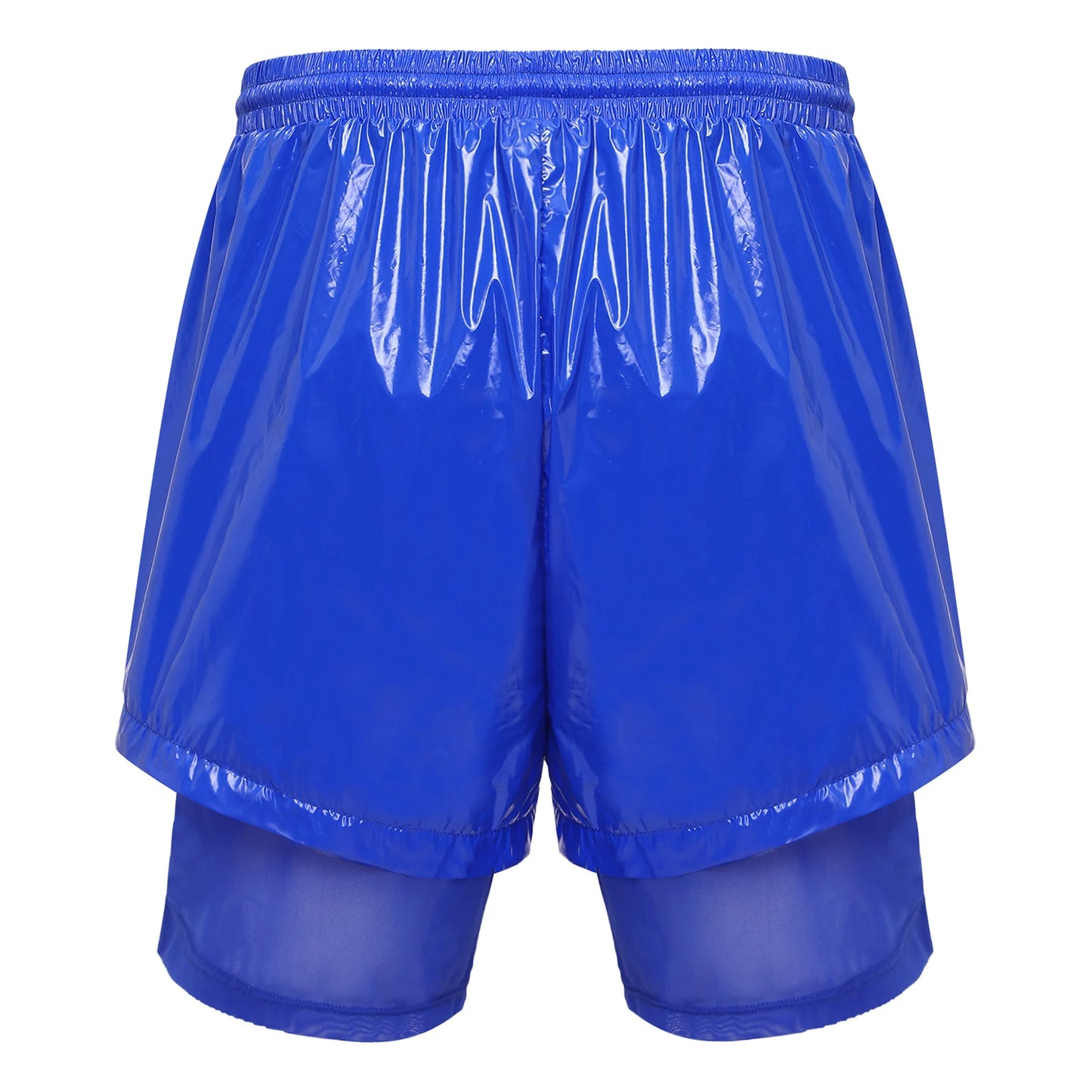 Men Leak-proof Diaper Cover Shorts Mesh Liner Waterproof Double Layer Shorts Swimming Suit Nursing Special Needs Reusable Briefs