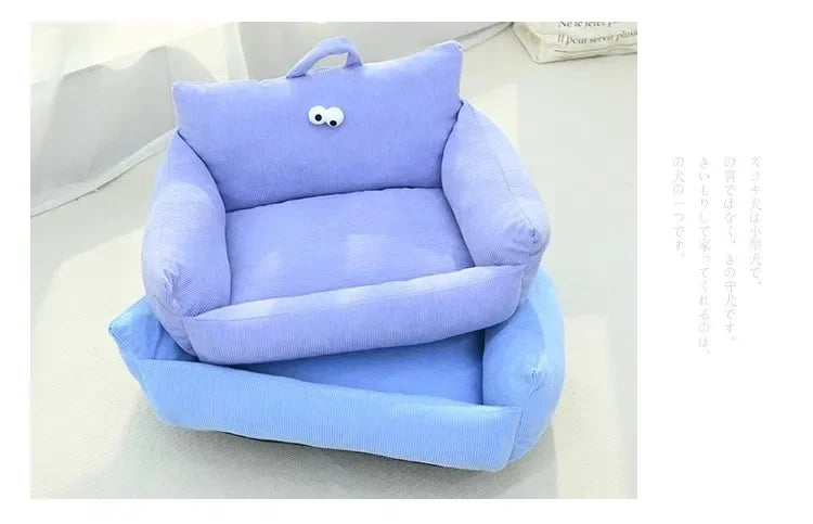 Cushion Winter Bed Puppy Special Sofa Kennel Winter Warm Pet Internet Celebrity Cat Nest Small Dog Dog Sleeping Mat