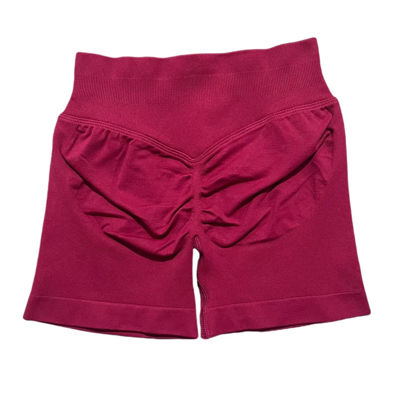 HISTELLO Sports Shorts 4.5‘’ High Waist Women Yoga Workout Shorts Seamless Leggings Stretch Fitness Sweatpants Gym Short