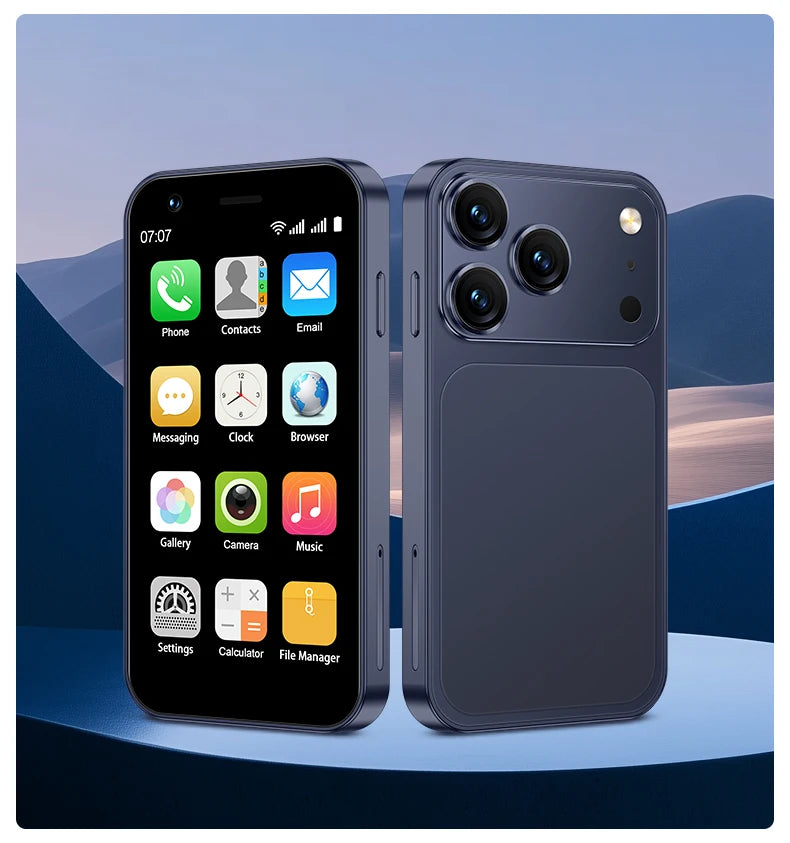 SERVO 18SE MINI Android Pocket Smartphone 2 SIM Standby 3.0" Screen 2GB+16GB WhatsAPP WiFi 3G WCDMA Super Small Smart Cellphones