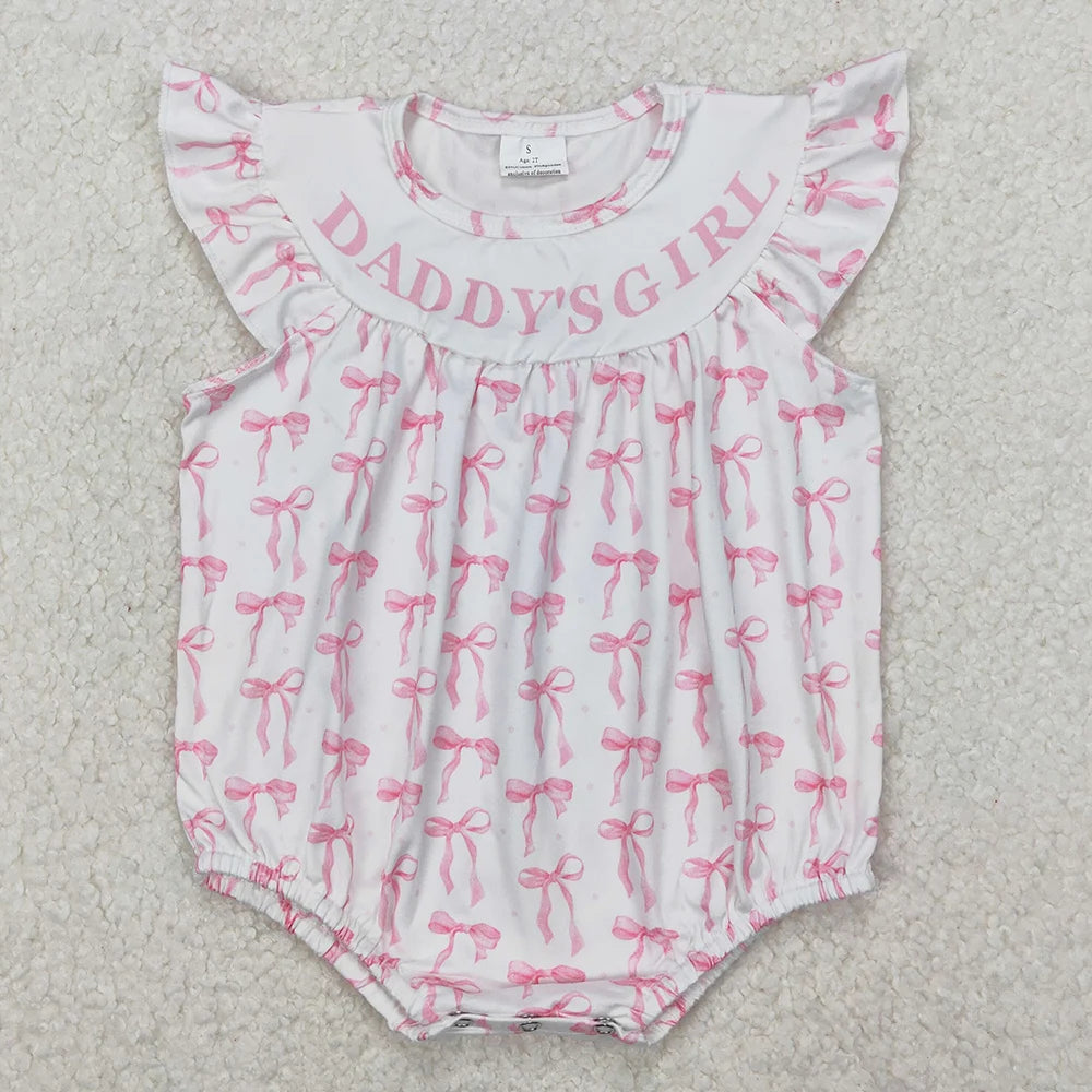 New Fashion Baby Girls Rompers Pink Checkered Flowers Short Sleeve Rompers Boutique Toddler Girls Bubbles Summer Baby Onesie Hot
