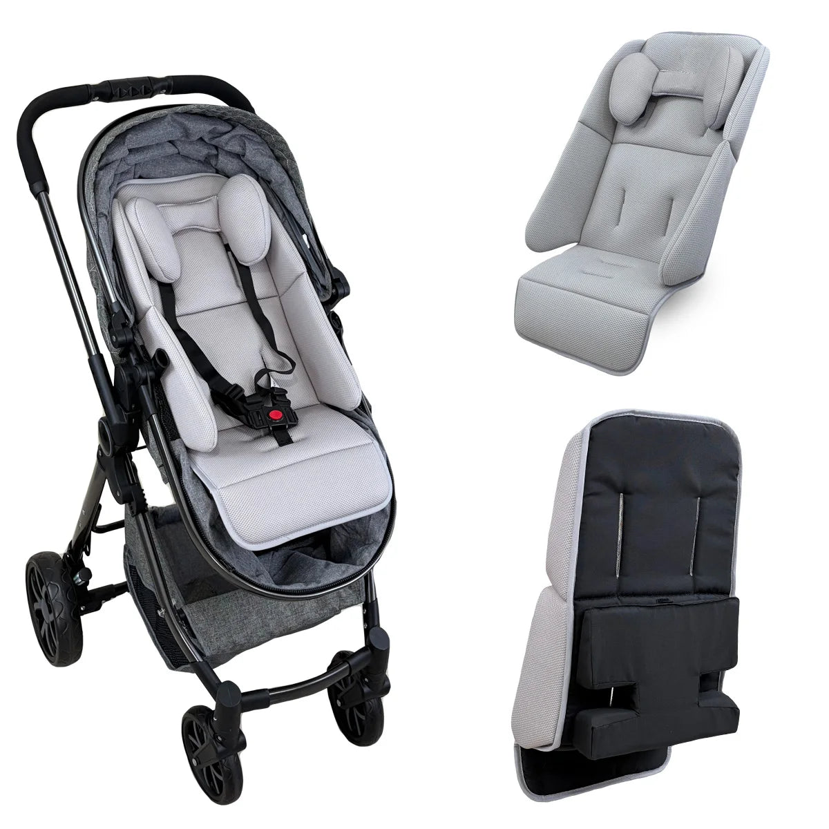 Universal Insert Liner Seat Compatible with Uppababy Vista V2, V3 Cruz V2 2 in 1 Newborn to Toddler Comfort Insert