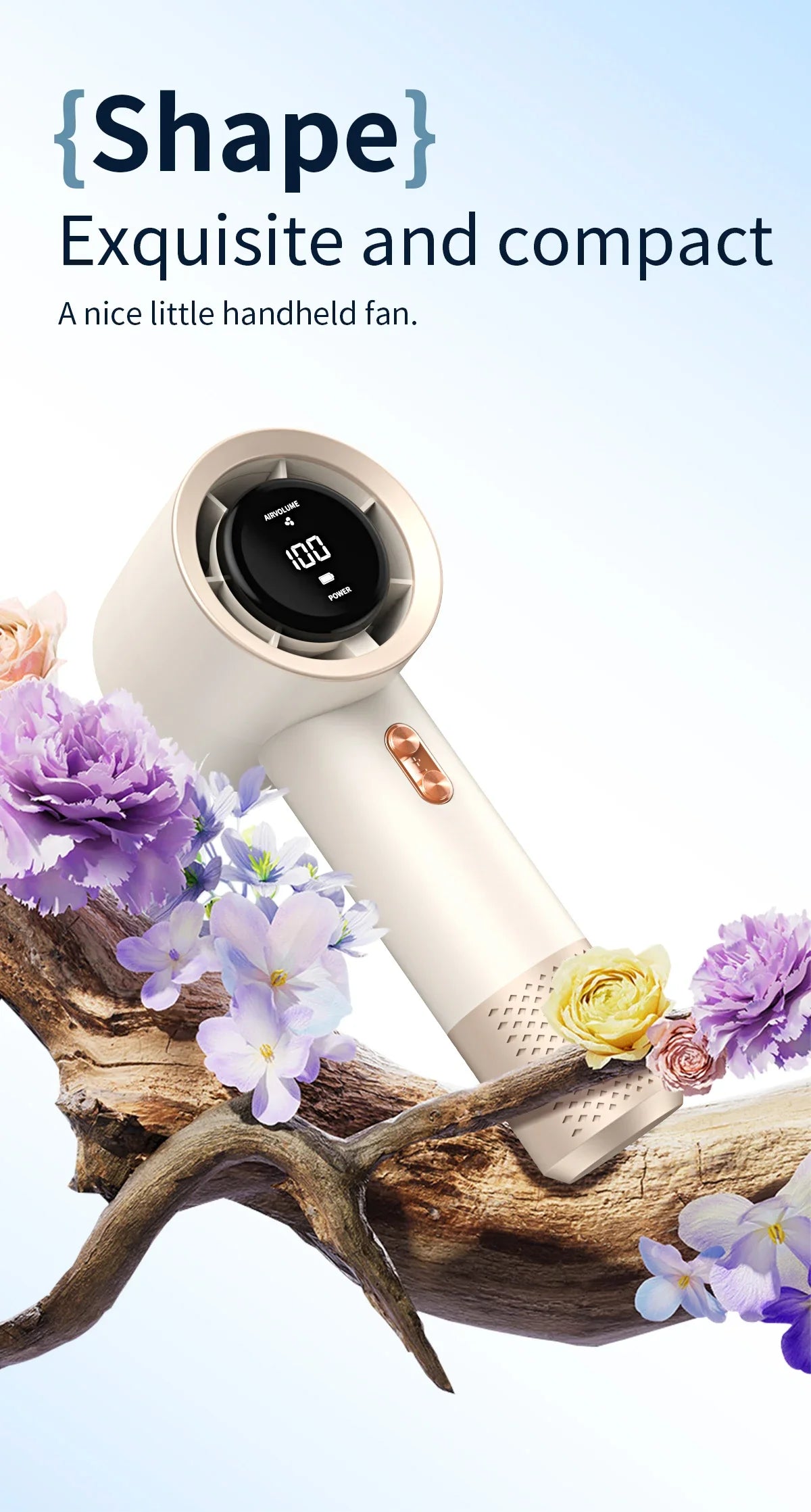 Lenovo Handheld High-Speed Fan Mini Portable Air Conditioner With Six Fans And 199 Levels Of Infinite Adjustment New 2026