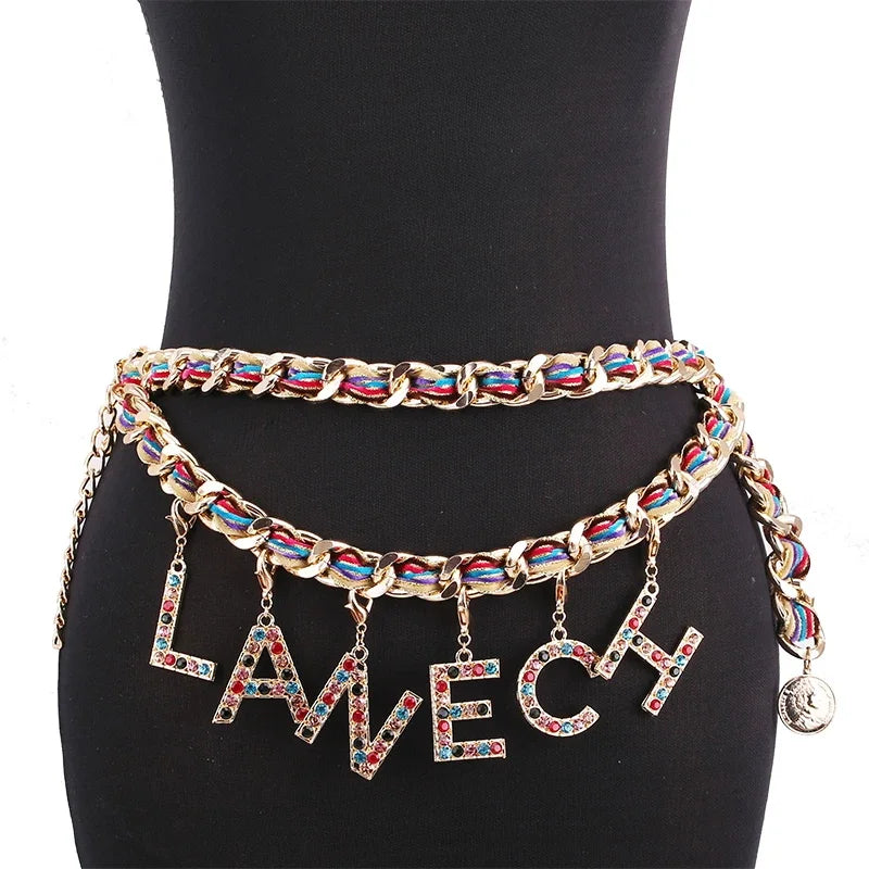 Statement Belts Chain Belly Women Waist For Women Waist Chain Sexy Multi-layered Retro Tassels Waist Belt Chain Female Jewelry