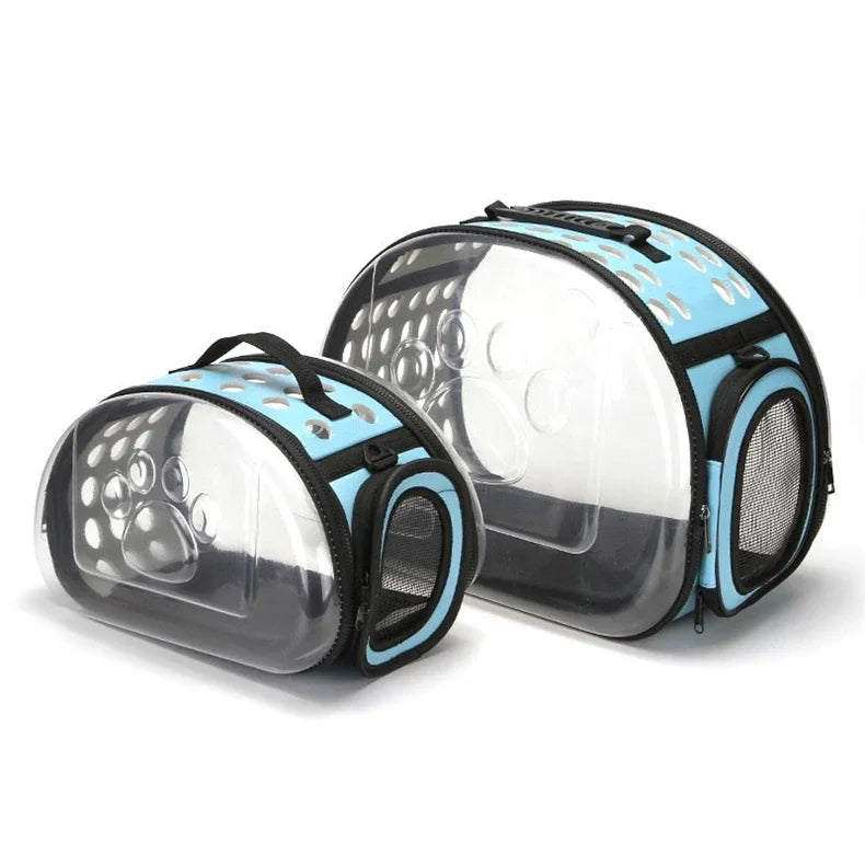 Cat Carrier Bag Outdoor Pet Shoulder bag Pet Dogs Cats Portable Breathable Collapsible Travel Cat Carrier Bag small dog
