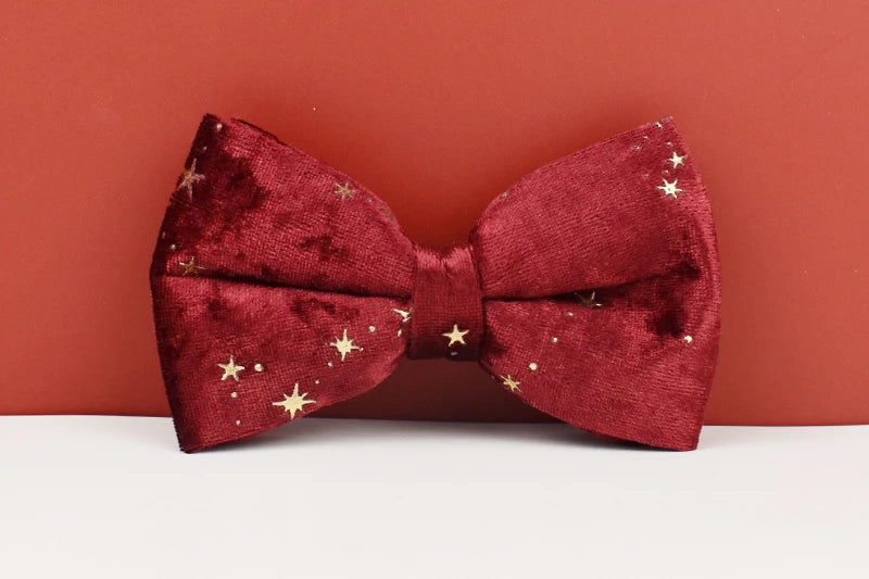 Luxury Fashion Pet Accessories Custom Design Logo Black Bottom Flower Sublimation Dog Collar Leashes Harness Bow Set Star02