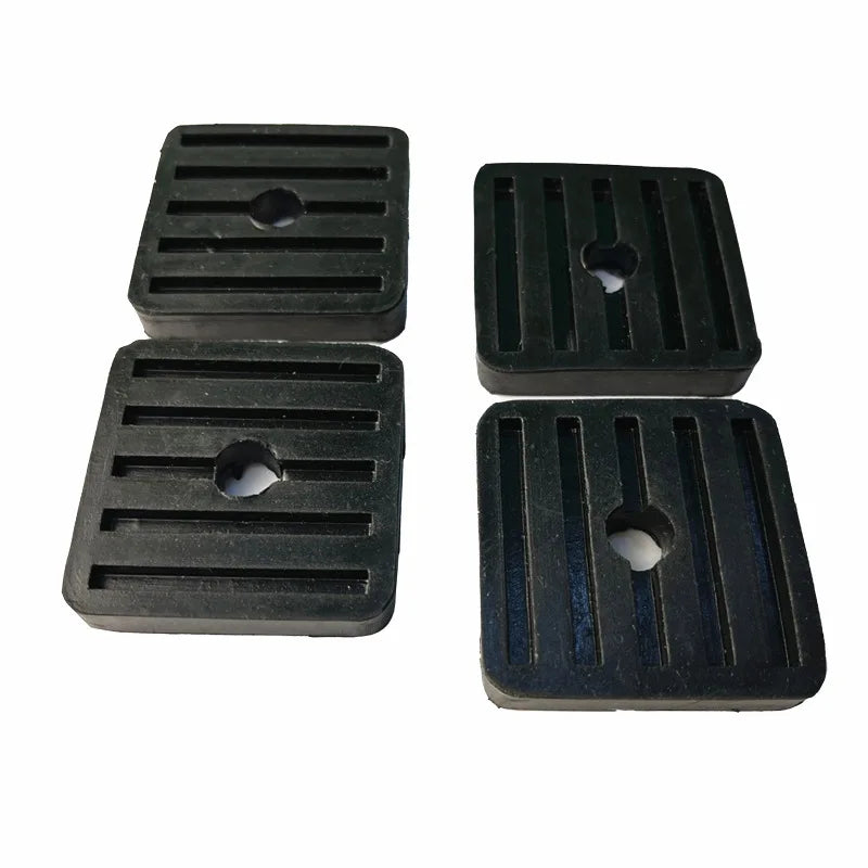 4Pcs Rubber Mount Shock Absorption Anti Slip Durable Anti Vibration Pad for Balcony Air Conditioner Outdoor Unit Outdoor Roofs
