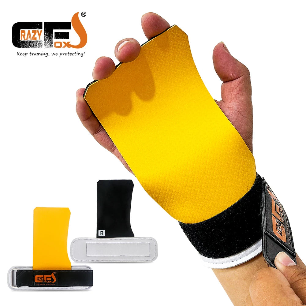 Weight Lifting Grips Gym Gloves Men Alternative Power Lifting Hooks for Deadlifts Neoprene Padded Wrist Support Calleras