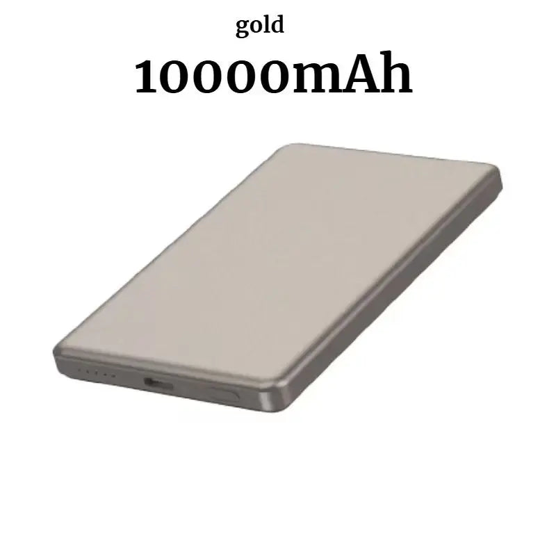 2026 Latest 6mm mini Ultra-Thin 10000mAh Wireless Magnetic Power Bank Type-C 20W Ultra-Fast Power Bank Portable Charger