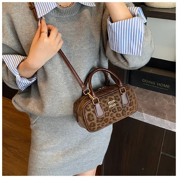 Original Square Leather Satchel Handbag Women Designer Tote Shoulder Crossbody Purse Luxury Diaper Bag
