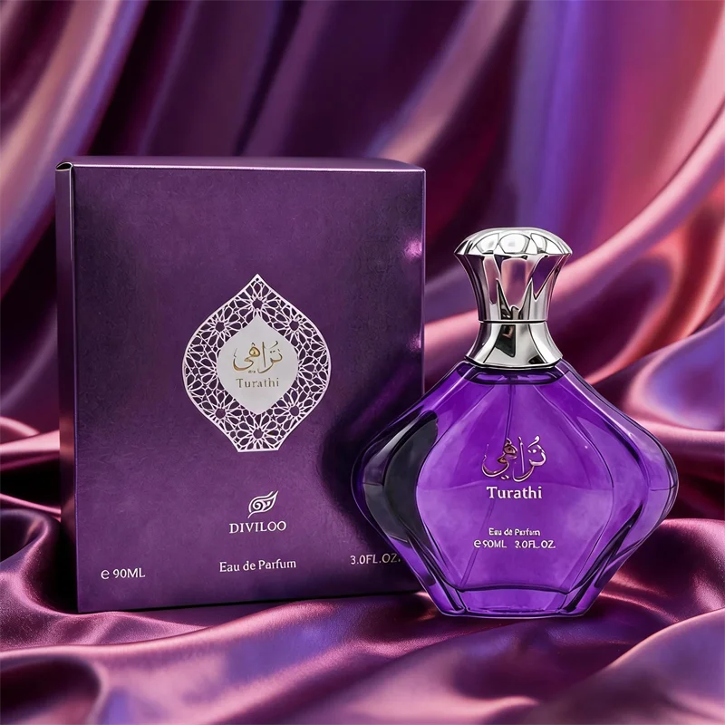 Luxury Arabian Perfume Classic Woody Cologne Jasmine Lemon Amber Scent Long-lasting Fragrance Unisex Eau De Toilette