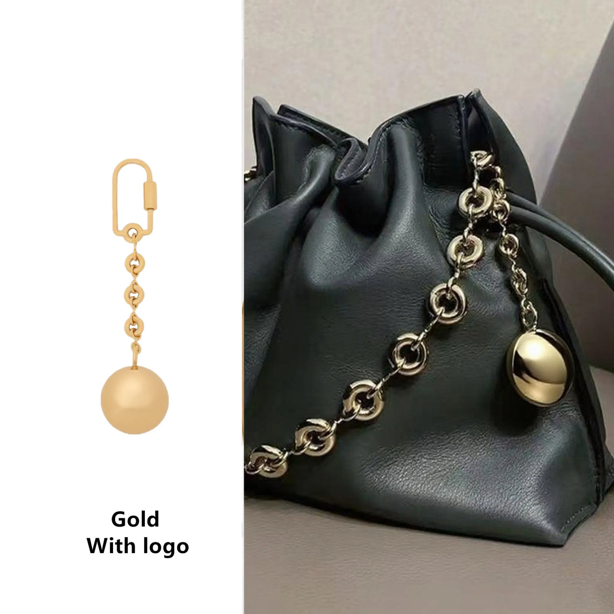 New Women Replaceable Alloy Bag Chain Strap Detachable Purse Handbag Bag Straps Resin Crossbody DlY Shoulder Bag Accessories