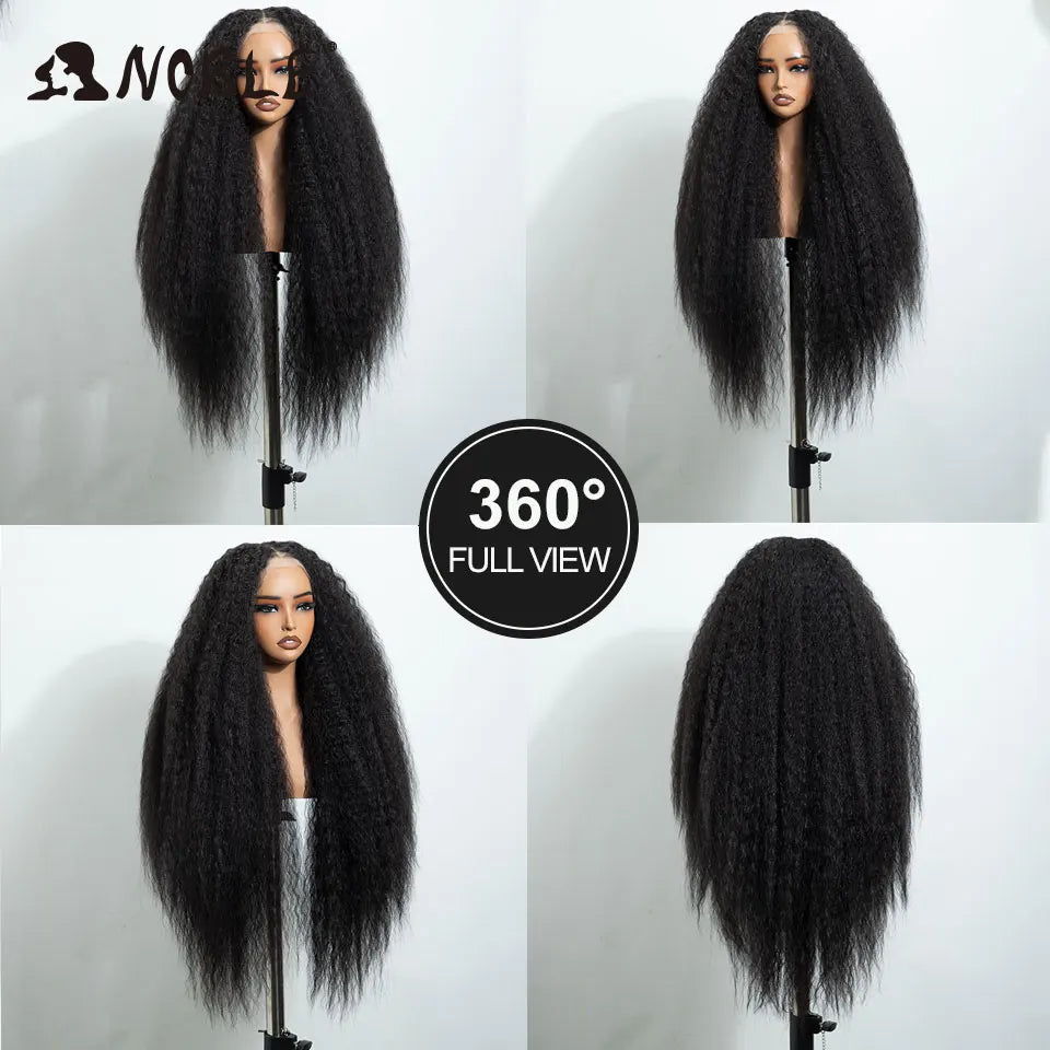 Noble 30 Inch Synthetic Lace Front Wigs For Women Curly Ash Blonde Highlight 13x4 Body Wave Silk Base Lace Wig Cosplay Daily Wig