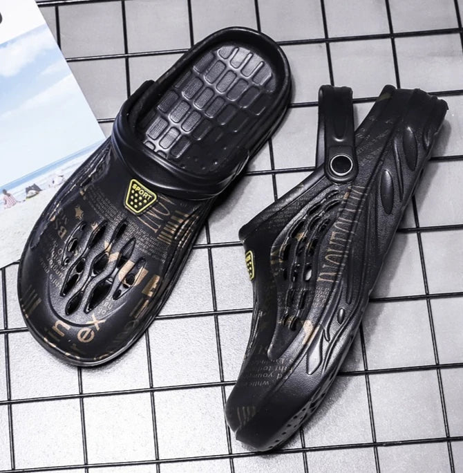 Plus Size 49 Mens Clogs Sandals Beach Slippers Summer Garden Shoes Men and Women Outdoor Leisure Slides Clogs Soft Sandals