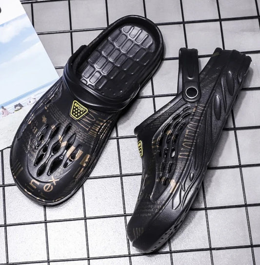 Plus Size 49 Mens Clogs Sandals Beach Slippers Summer Garden Shoes Men and Women Outdoor Leisure Slides Clogs Soft Sandals