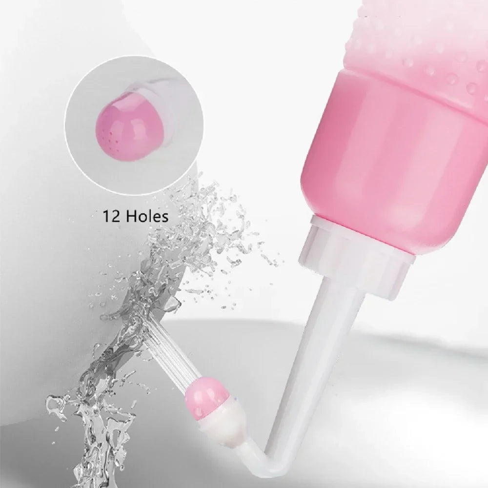 500ML Peri Bottle for Postpartum Care Feminine Hygiene MomWasher Portable Perineal Cleanser After Birth Baby Showers Essential
