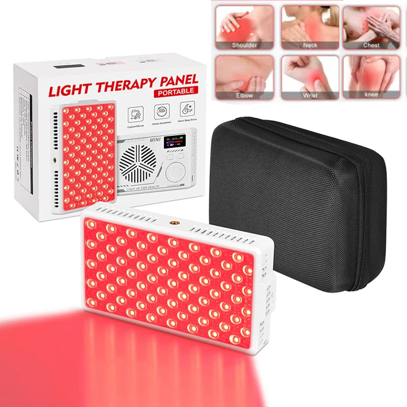 NEW 144 PCS LED Red ＆Infrared Light Therapy Lamp 850nm 660nm LED Beauty Devices for Relieve Full Body Pain Red Light Relief Knee