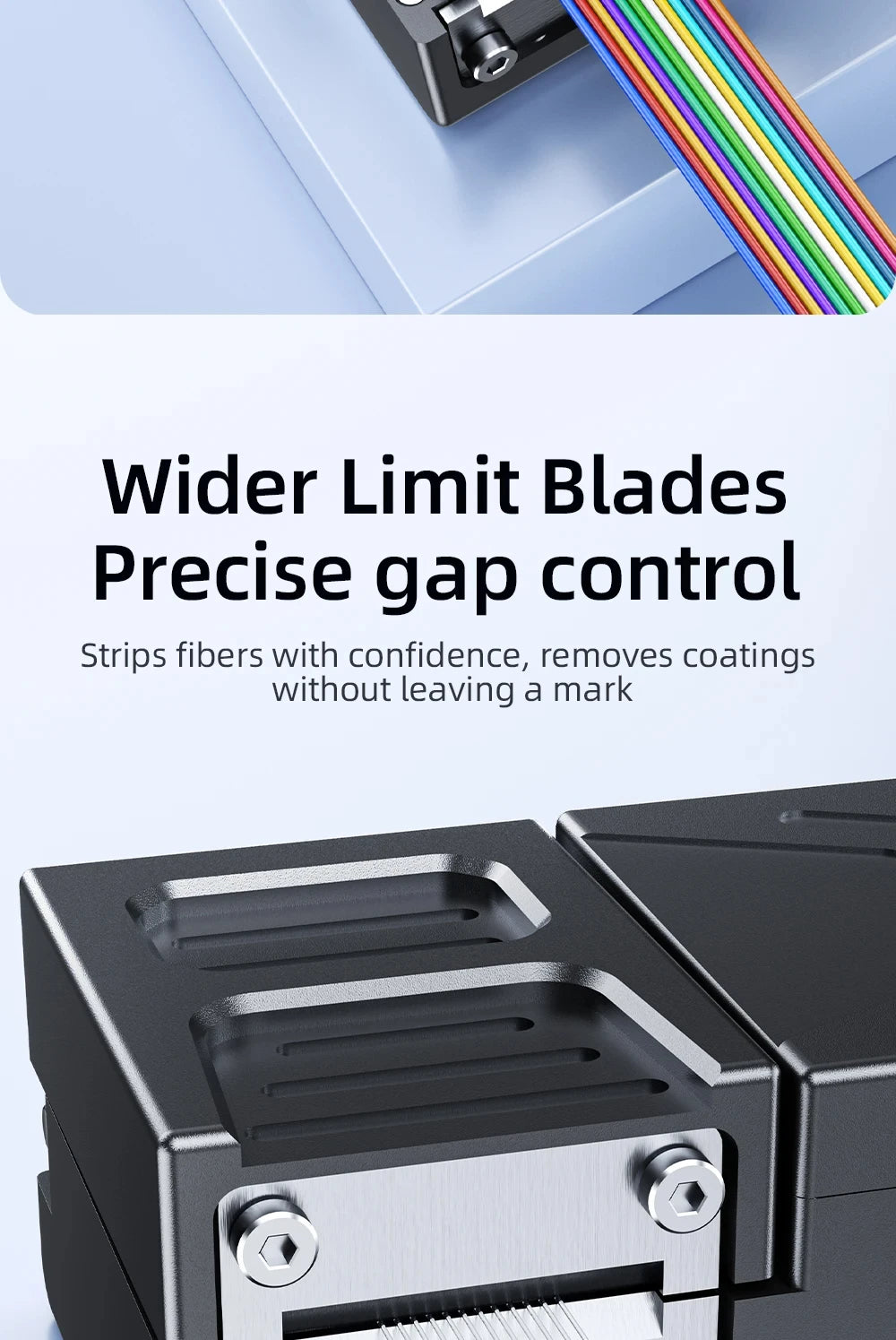 U9 Heated Thermal Stripper Pliers Optical Fiber Cable Stripping Slitter Ribbon Hot Cable Fusion Tool for Precision Wiring