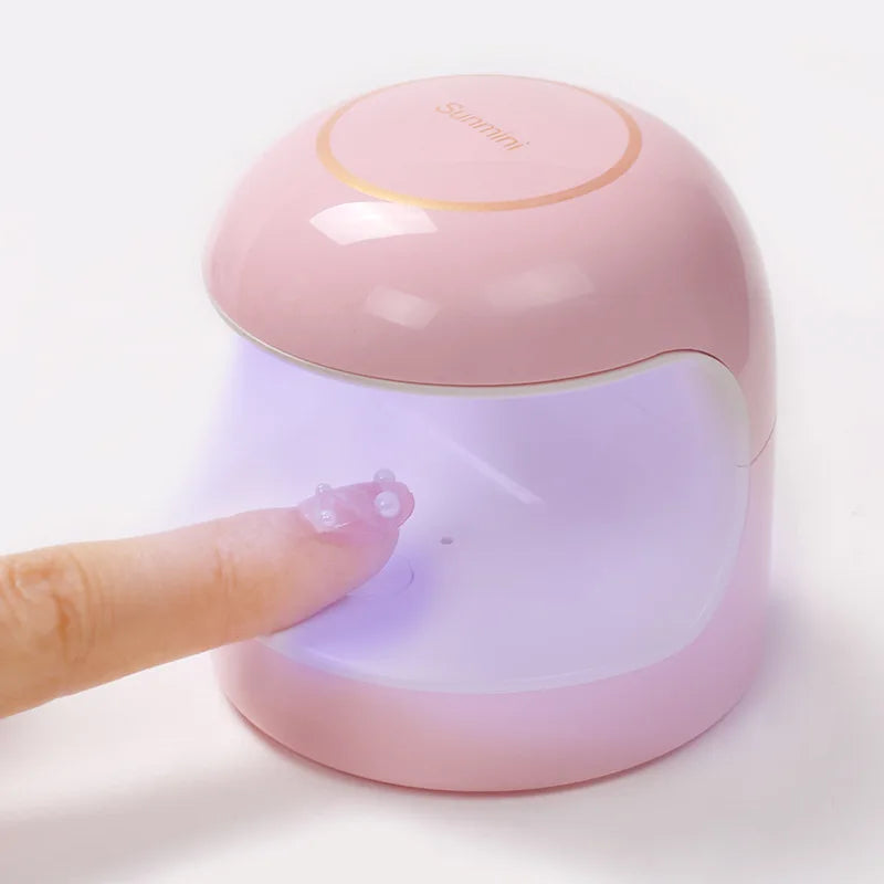 Poly Nail Gel Starter Kit with Mini UV Lamp Base Top Coat Sip Solution,Nail Art Tools for Beginner Starter DIY at Home Salon