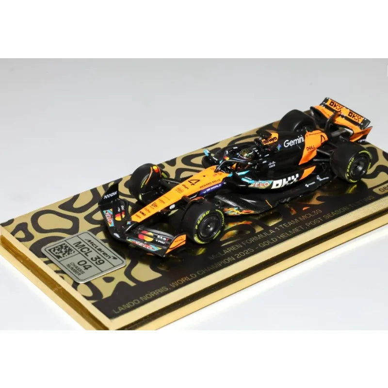 MINICHAMPS 1:64 McLaren MCL39, F1 Racing Car, Limited Edition from Shenzhen JiuZhou, Cast Alloy Model, Boys' Gift.