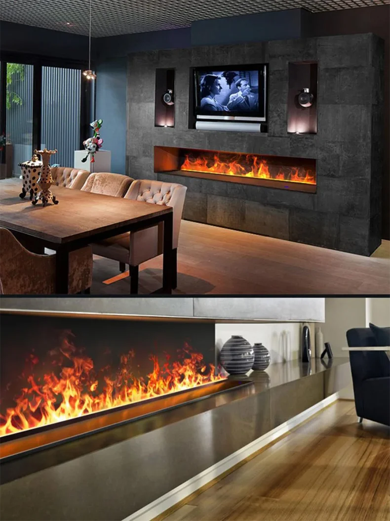 WOFAID 5 Year Warranty 3d Automizing Water Vapor Electric Fireplace Artificial Fire Flame for Living Room Decoration Fireplace