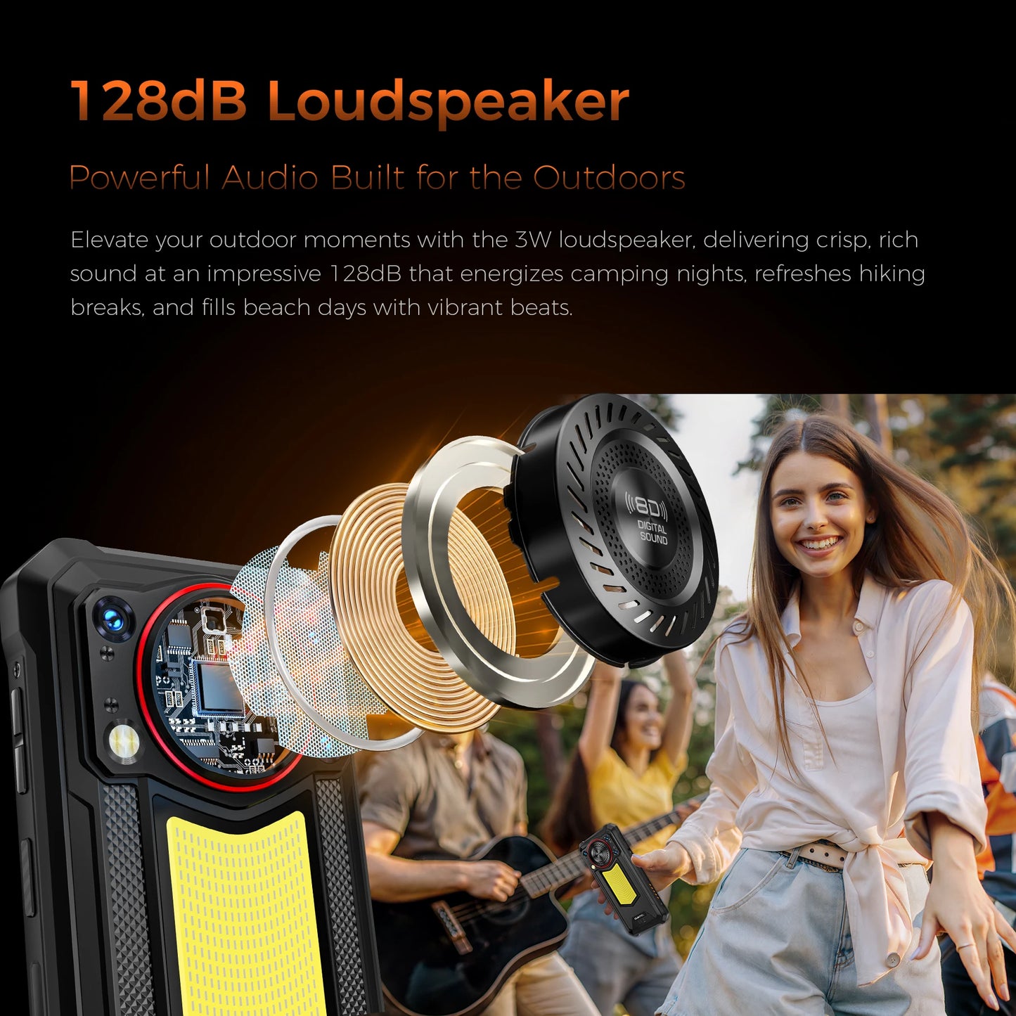 OUKITEL WP53 PRO 11000mAh Battery Rugged Smartphone, 24GB+256GB Cell Phone, Android 15 NFC 50MP Main Camera Mobile Phone