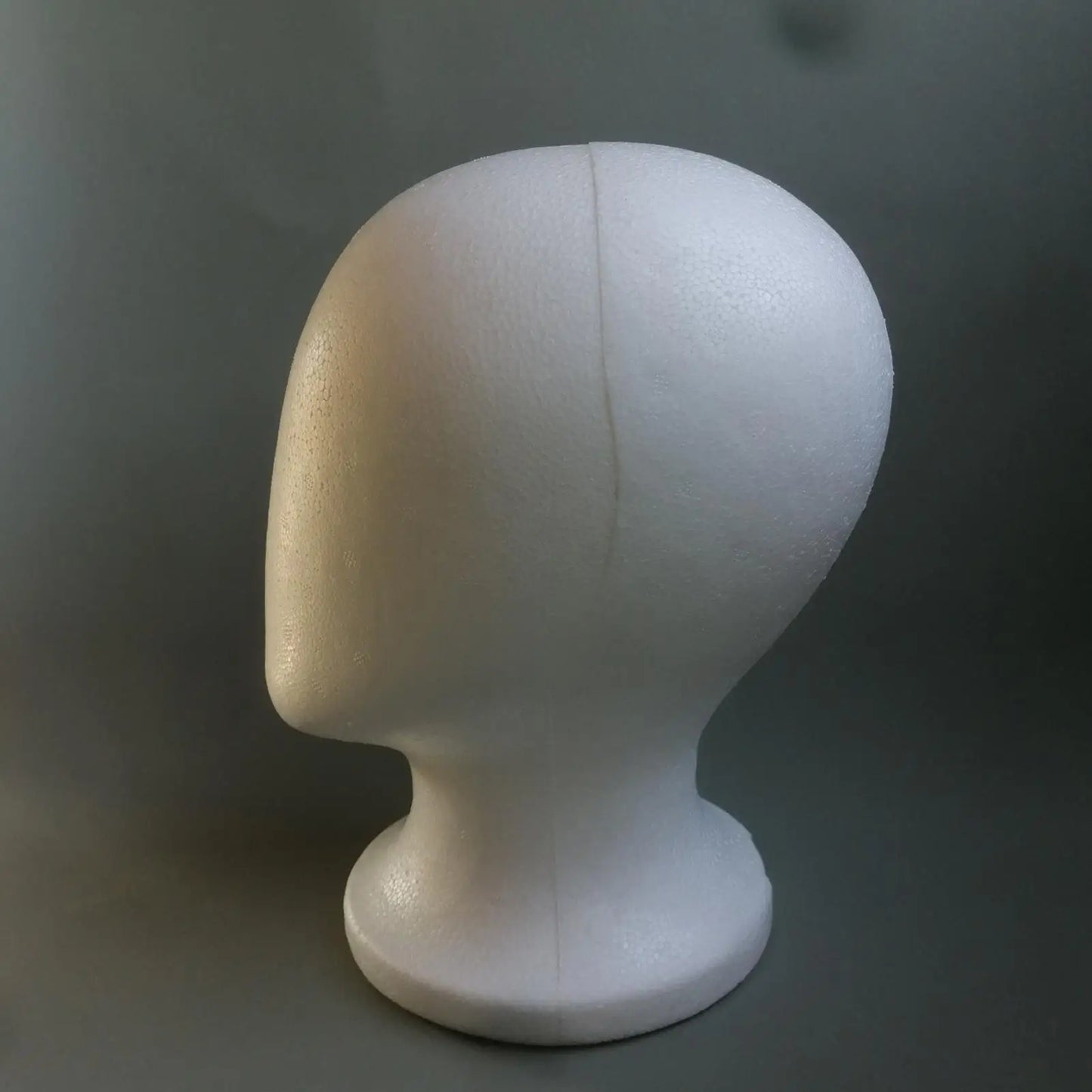 Mannequin Foam Head Faceless Hair Styling Display Model Mannequin Head Prop For Displaying Hats Hairpieces Arts Crafts