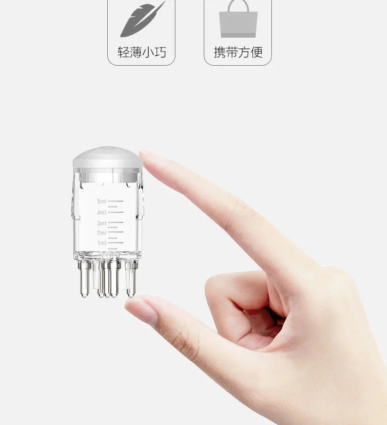5ml Mini Scalp Applicator Liquid Comb Portable Hair Roots Massage Comb Essential Oil Liquid Guiding Anti Hair Loss Scalp Care