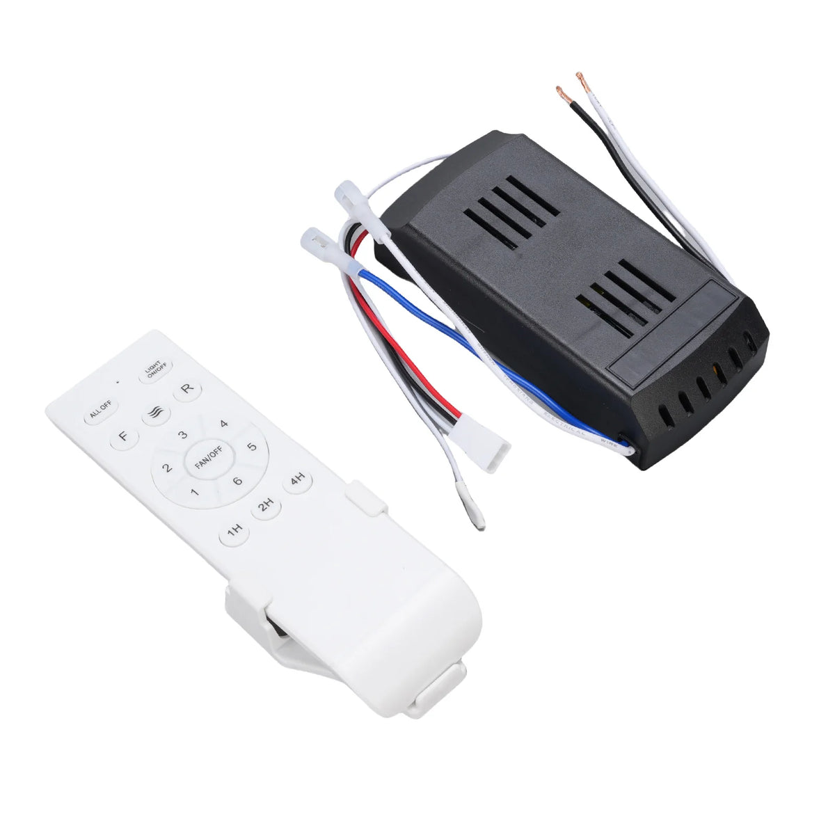 Ceiling Fan Controller Receiver 6 Speeds  Ceiling Fan Light Remote Control Kit Long Distance Timer for Replacement