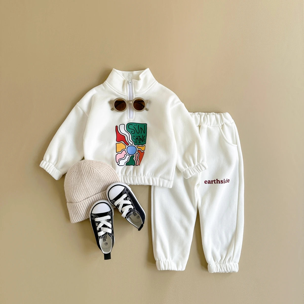 2024 New Baby Boys Clothing Set Thicken Warm Jacket+Pant Tracksuit Kids Clothes Outfit Winter Toddler Girl Clothes 2PCS Set