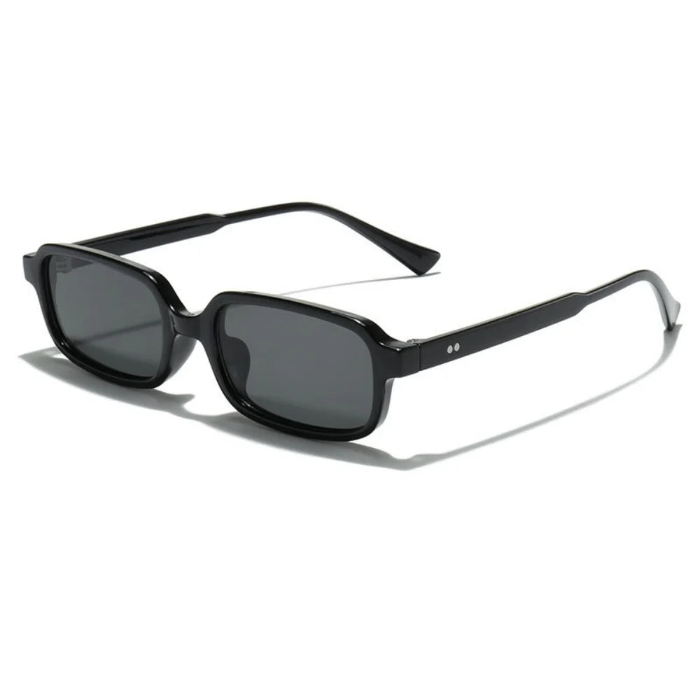 Fashion Rectangle Sunglasses Men Women Small Square Frame Glasses Trendy Eyewear Sunshade Beach Sun Glasses Car Goggles