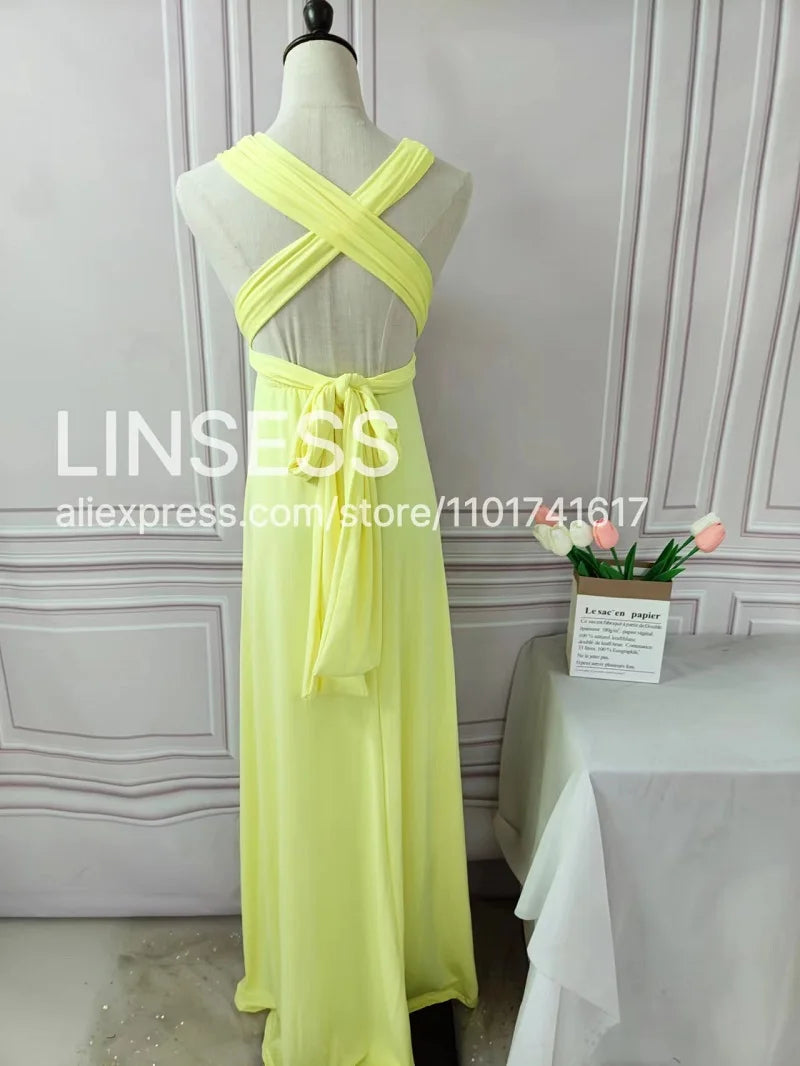 Multiway Maxi Dress Bridesmaid Dress Infinity Cocktail Dress Floor Length Bridesmaid Dress Maxi Dress for Bridesmaid Gifts